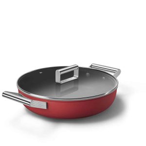 Nồi Chảo Smeg CKFD2811RDM 28cm Màu Đỏ