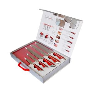 Bộ dao thép không rỉ cán đỏ RL-MG5R