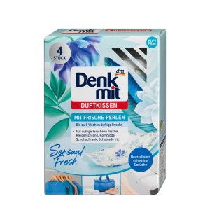 Túi thơm quần áo Denkmit Wäscheduft Kissen Sensual Fresh, 4 St (đóng 9 hộp/thùng)