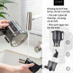 Thiết kế nhỏ gọn, ít bộ phận, nên rất dễ dàng để lắp đặt và vệ sinh