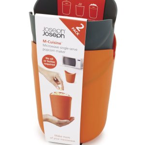 Bộ 2 ly silicone làm bỏng ngô trong lò vi sóng Joseph Joseph M-Cuisine