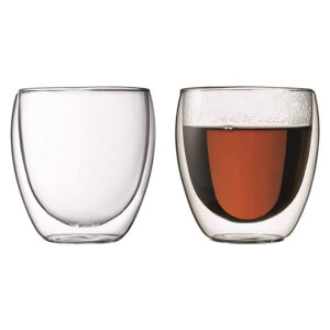 Bộ 2 cốc thủy tinh chịu nhiệt Bodum Pavina Double Wall Thermo-Glasses 250ml set 2