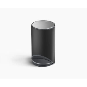 Thùng rác đạp chân Joseph Joseph Arc™ 10L Easy-push Pedal Bin 30151 màu đen mờ