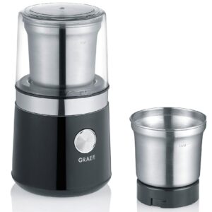 Máy xay cafe Graef CM102 Kaffee- und Gewürzmühle 200W màu đen