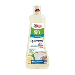 Nước rửa chén hữu cơ Poliboy 500ml hương chanh (thùng 6 chai) ( Made in Germany )