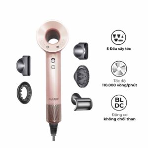Máy sấy tóc MAGIC A-033 1500W màu hồng