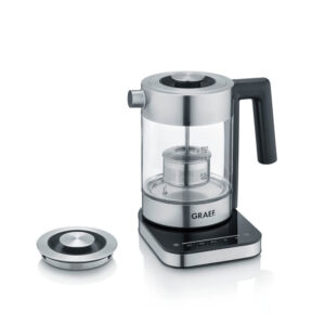 Ấm siêu tốc Graef WK350EU thủy tinh 1L - có điều chỉnh nhiệt độ