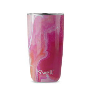 Cốc giữ nhiệt S'well Rose Agate 530ml màu hồng đậm
