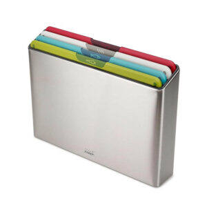 Bộ 4 thớt Joseph Joseph 60226 Folio Icon Stainless-Steel Mcolour