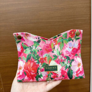 Túi đựng giấy ăn Magrace họa tiết hoa