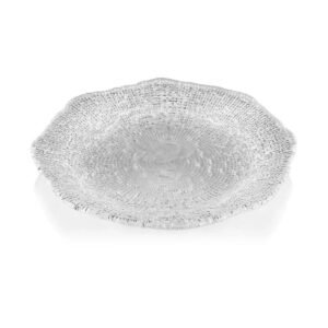 Đĩa sâu lòng IVV Diamante trắng 28cm