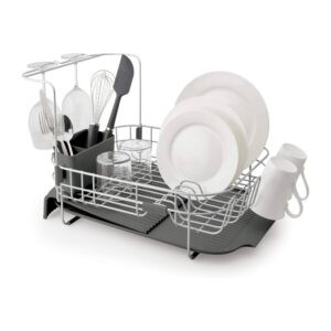 Kệ úp bát mở rộng KitchenAid Satin Wire Expandable KE894BXCG màu xám