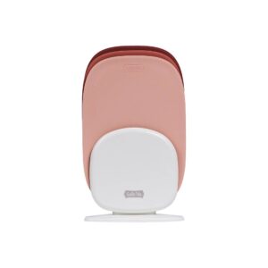 Set 3 thớt nhựa dẻo mini SalleMa TPU màu hồng 24 x 17cm (có kèm giá)