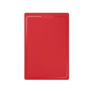 Thớt nhựa dẻo SalleMa Classic L TPU màu đỏ 38 x 25cm