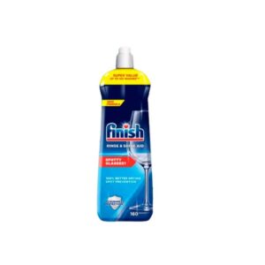 Nước làm bóng bát đĩa Finish Rinse & Shine Aid Spotty Glasses 800ml (thùng 8 chai)