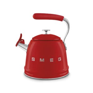 Ấm siêu tốc đun bếp từ Smeg WKF01RD màu đỏ
