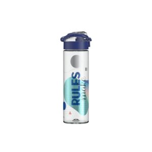 Bình nước Renga Saga 630ml màu xanh dương Rules