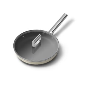 Chảo rán SMEG FPF2802CRM 28cm màu kem