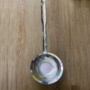 Muôi thủng lọc dầu , vớt bọt inox 30cm