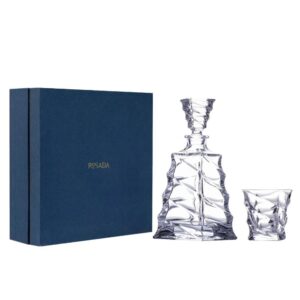 Bộ bình rượu và cốc whisky Bohemia Casablanca ( 1 bình 750ml và 6 cốc 300ml )