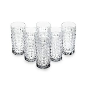 Bộ cốc pha lê kim cương Bohemia Crystal 260ml